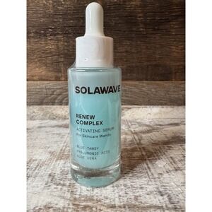Solawave Renew Complex Serum for Face & Neck 1 fl oz | Stocking Stuffer Idea